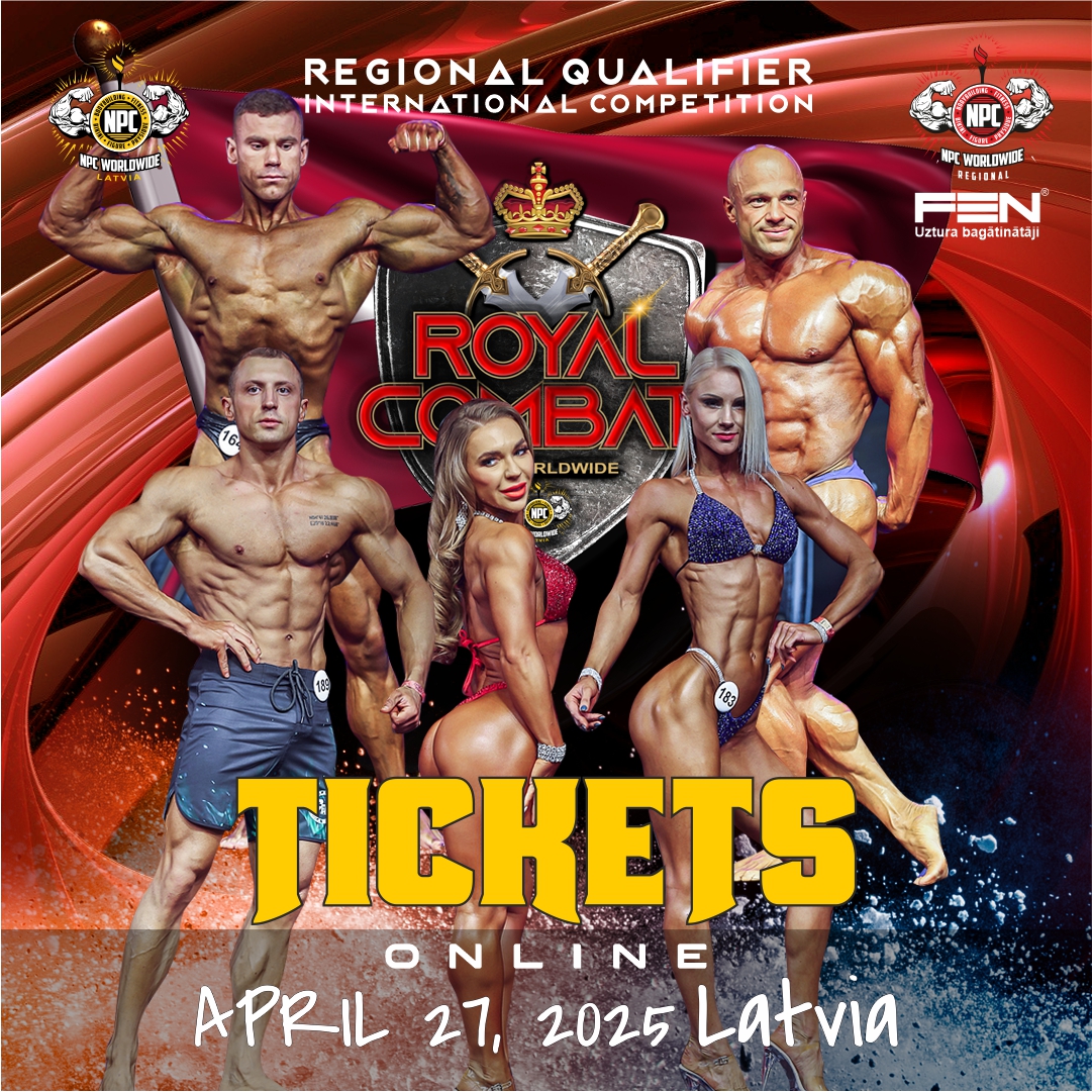 NPC Royal Combat tickets - bilietai