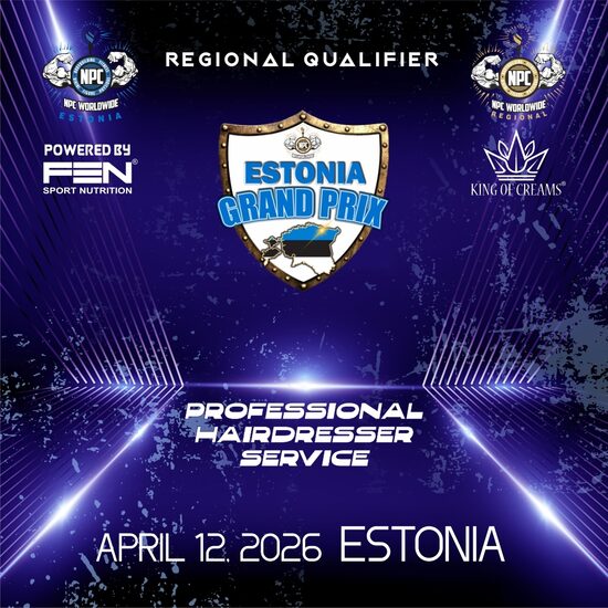 NPC Estonia Grand Prix professional Hairdresser 