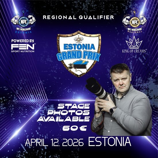 NPC Estonia Grand Prix Stage photos 