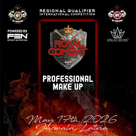 NPC Latvia Royal Combat Stage make up